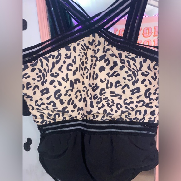leopard halter top one piece size XL - Picture 1 of 5